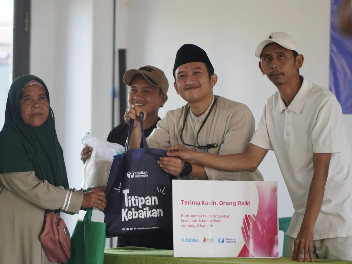 Kebaikan Indonesia Gelar Pembagian Sembako dan Pemeriksaan Kesehatan Gratis bagi Lebih dari 80 Lansia