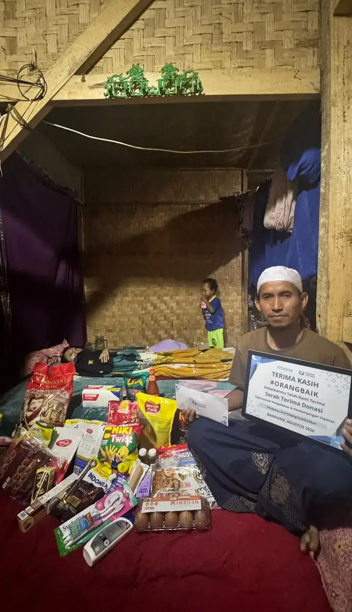Amanah #SobatKebaikan Kembali Disalurkan untuk Mendukung Perjuangan Ilyas Melawan Penyakitnya